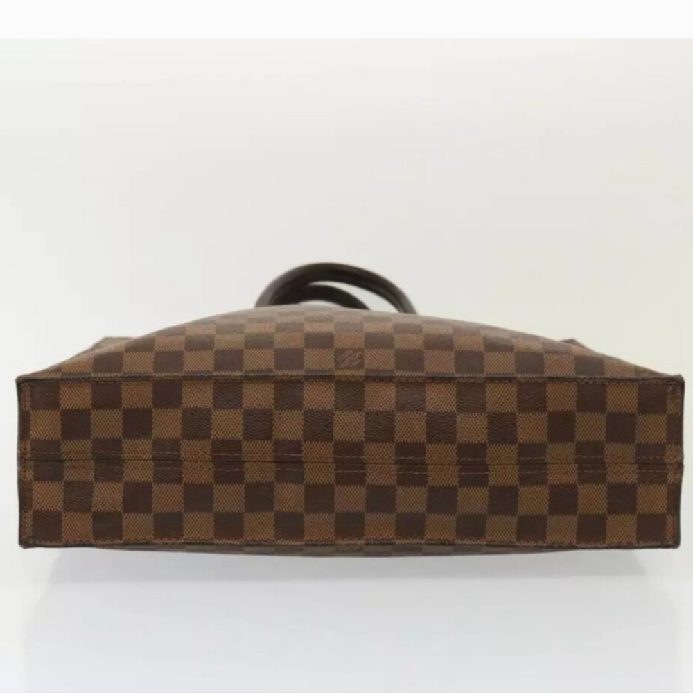 LOUIS VUITTON Damier Ebene Sac Plat Hand Bag LV Auth. 78325 - Picture 3 of 13